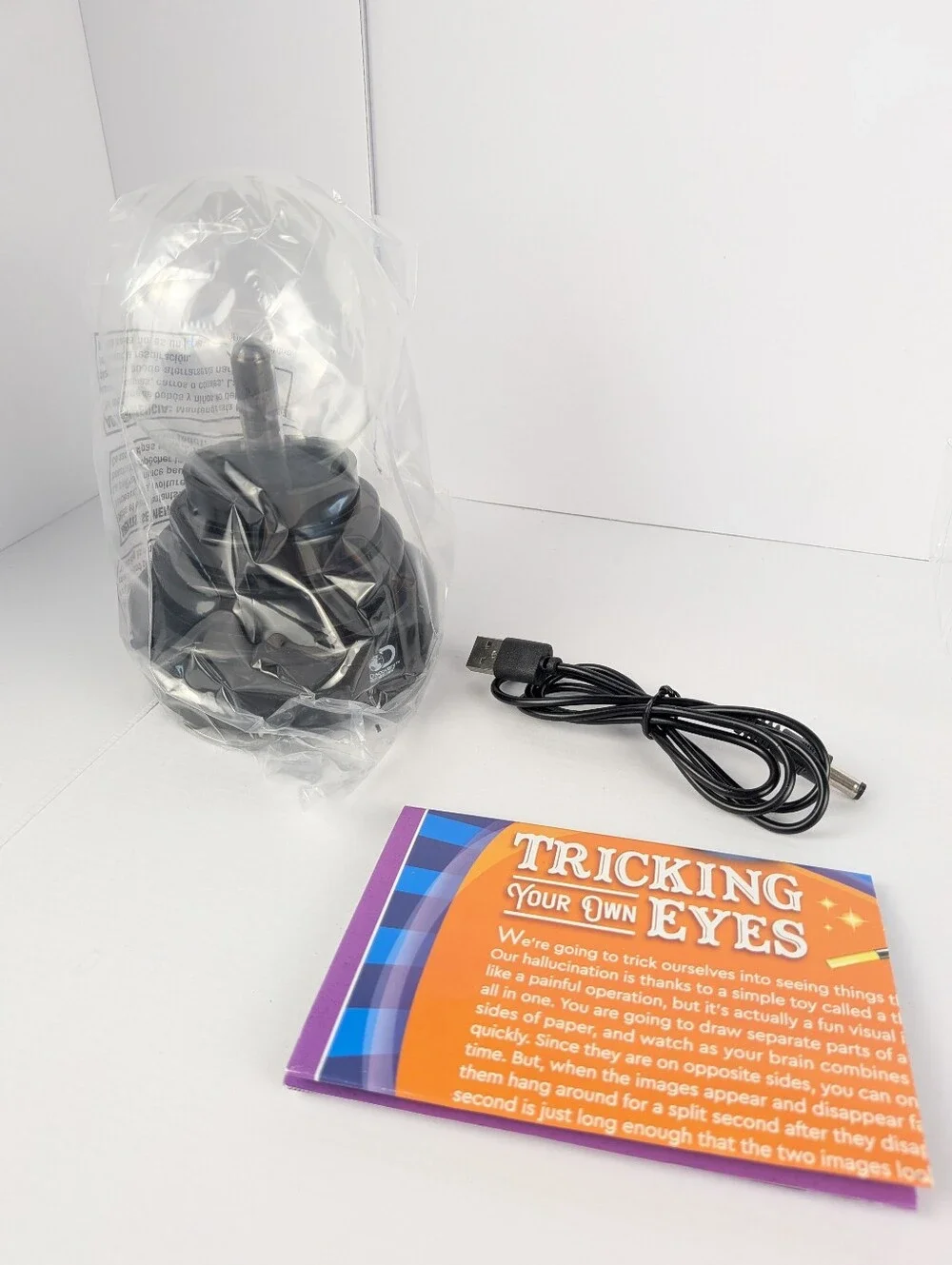 Discovery #Mindblown Plasma Globe Interactive STEM Toy 14+ Opened Unused Cond